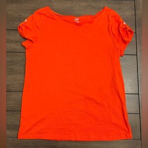 Joe Fresh Women's Orange Top